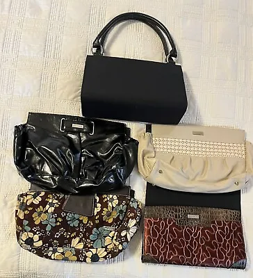 MICHE CLASSIC Purse BAG LOT WITH 4 SHELLS Covers Rolled Handles Very Good • $43.50