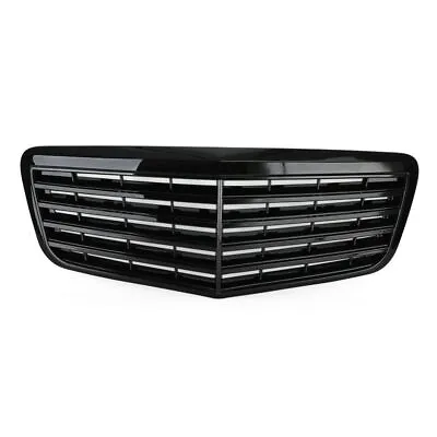 Black AMG Style Grille Grill For 2007-2009 Mercedes Benz W211 E350 E500 • $74.87