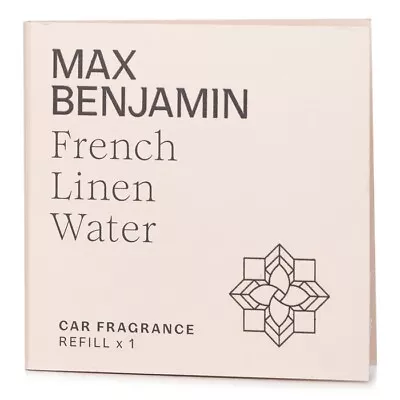 NEW Max Benjamin Car Fragrance Refill - French Linen Water 1pc Home Scent • $11.24