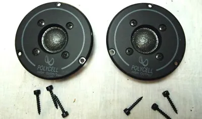 Clean Pair Of Working Polycell Tweeters For Infinity SM-82 Speakers 902-4270 • $59.99