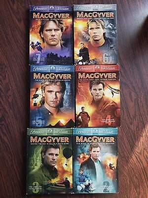 MacGyver DVD Series 2 Through 7 • $34.95