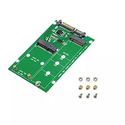  2 In 1 Combine Mini PCI-E M.2 NGFF & MSATA SSD To SATA 3.0 Adapter Converter  • $21.11