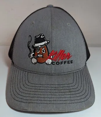 Killer Coffee Gangster Adjustable Snapback One Size Ball Cap Hat Mesh Trucker • $7.70