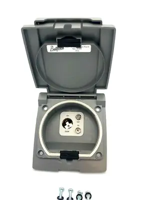 Caravan / Motorhome - Bullfinch Satellite / TV 12v Outlet Point - Grey - 6094/04 • £49.99