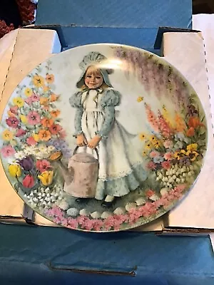 Collector Plate Nursery Rhyme” Mary Mary” • $12.75