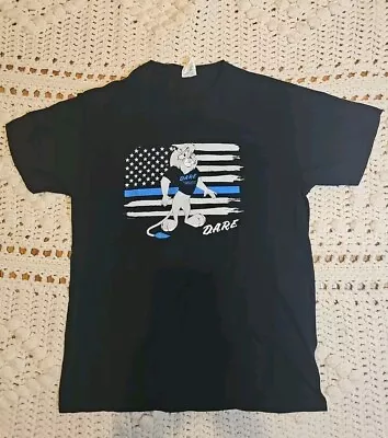 Vtg 90's D.A.R.E To Resist Drugs & Violence DARE T Shirt New York Police MEDIUM • $8.99