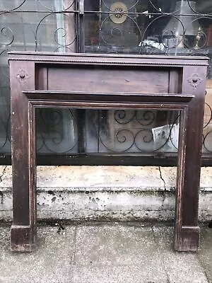 A Edwardian Oak Fireplace Surround • £150