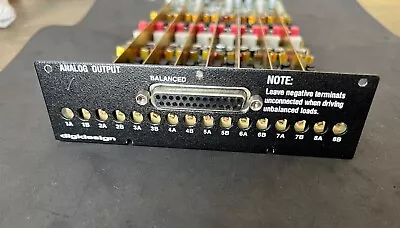 Digidesign 192 D/A 8-Channel Analog Output Expansion Card • $79.99