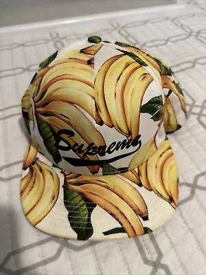 Supreme Banana 5 Panel White One Size S/S 16 • $50