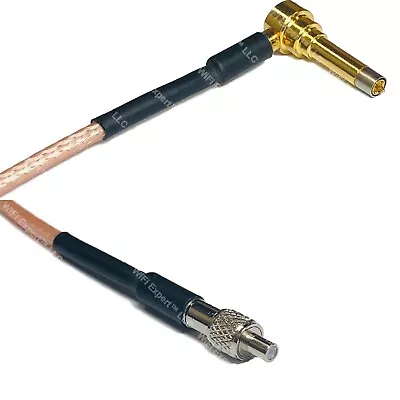 RG316 MS156 Male Angle Long To TS-9 Female RF Cable Rapid-SHIP LOT • $9.99
