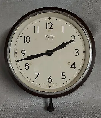 Smiths 8 Day Bakelite 1960s Military-Railway Wall Clock        • £120