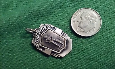 Vintage Intramural Sports Medal Silver-Tone Metal 1959 Winning Team • $7