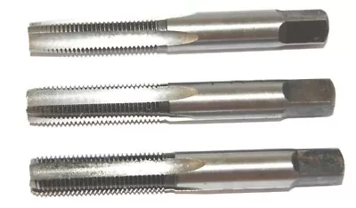 £11.62 • Buy Set Of 3 M6 X 1  Hss Taps - Taper Second & Plug -  Uk Made Apex Threading Tool