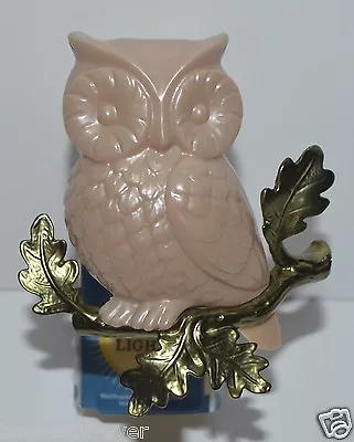 Bath Body Works Perched Owl Nightlight Wallflower Fragrance Plug In Unit Holder • $19.99