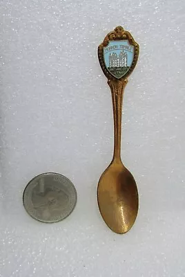 Mormon Temple Salt Lake City Utah Skier Souvenir Spoon  • $2.39