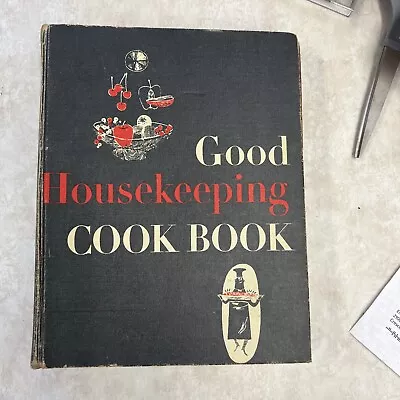 Good Housekeeping Cookbook 1955 Hardcover 3rd Printing - Vintage • $14.50