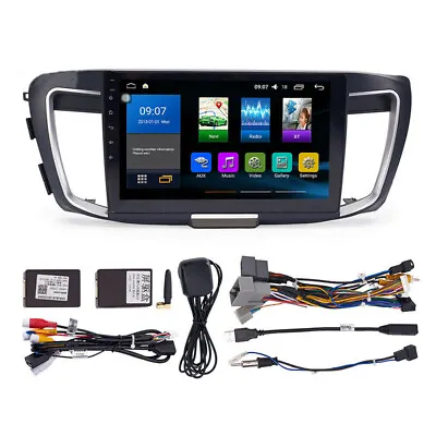 For Honda Accord 13-17 1080P 10.1‘ Android GPS Navigation Radio Player Kit 1+16G • $255.97