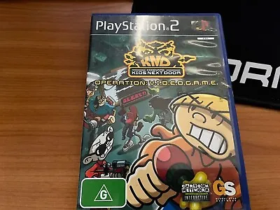 Playstation 2 Game Codename: Kids Next Door Operation Video Game Includes Manual • $20