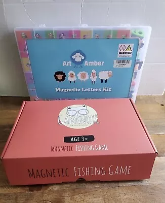 Bundle Sight Word Fishing Game& Magnetic Letters Kit • $28