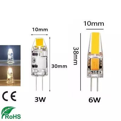 AC 12VG4 LED COB Dimmable 3W 6W Capsule Lamp Bulbs Energy Saving Super Bright • $15.17