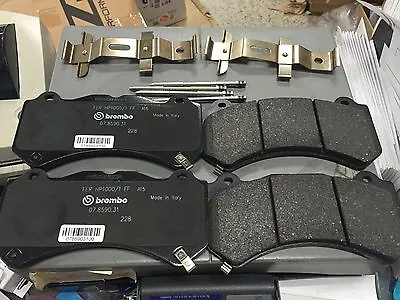 OEM GM Brembo 6 Piston CTS-V Front Brake Pads W/ Pin Kit ZL1 ATS-V • $339.99