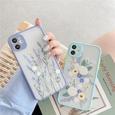 Flower Case For Huawei MATE 30 PRO P20 ShockProof SILICONE Hard Phone Case Cover • £1.99