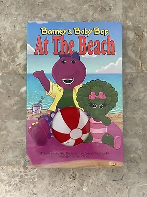 SIGNED COPY Barney And Baby Bop At The Beach By Mary Ann. Dudko • $42.83