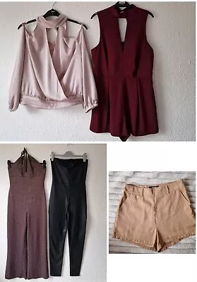 Women Clothes Bundle Size S. LIPSY Blouse NEXT Jumpsuit Missguided Shorts. • £35.99