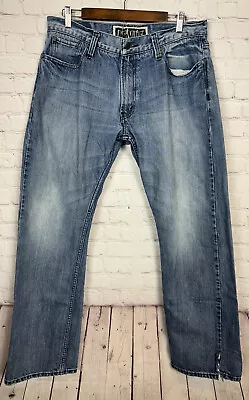 Levis 514 Slim Straight Fit Denim Blue Jeans Men’s Size 36 X 32 • $11.91