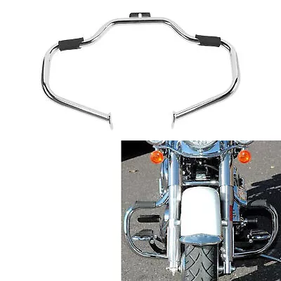 Mustache Highway Engine Guard Crash Bar Fit For Harley Softail FLSTF FLSTN 00-17 • $84.99