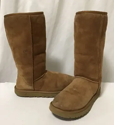 UGG Women’s Boots Classic Tall II 1016224 Size 8 Chestnut EUR 39/UK 6.5….R87 • $24.99