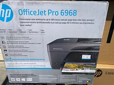 BRAND NEW HP OfficeJet Pro 6968 All-in-One Wireless Printer • $345