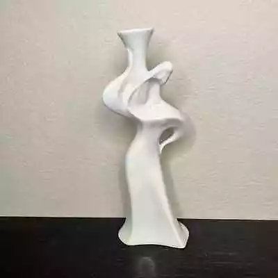 Naaman Israel Fine Porcelain Abstract Elegance Statue - 10  Tall • $26