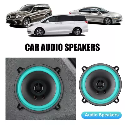 4/5/6 Inch Hifi Car Audio Music Stereo Sensitivity 92Db Coaxial Subwoofer 12V Fu • $21.44