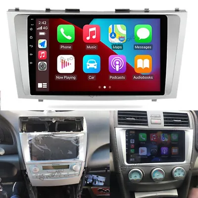 $149.99 • Buy 9  For 2007-2011 Toyota Camry Android 11 Carplay Car GPS Stereo Navi Radio WiFi