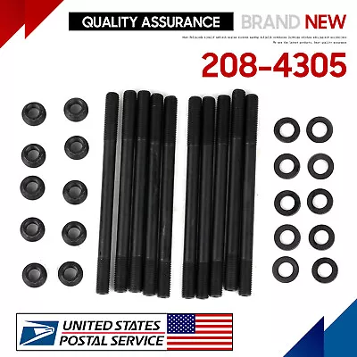 Head Stud Kit For 96-00 Honda Civic Vtec D16Y D16Y7 D16Y8  208-4305 SOHC 1.6L • $55.29