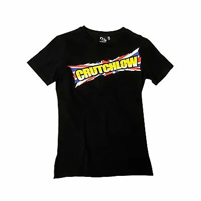Women's Motorcycle T-shirt Crutchlow 35 Union Jack Logo • £9.99