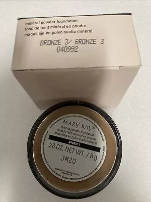 Mary Kay Mineral Powder Foundation .28 Oz Net Wt. Bronze 3 # 040992 • $24.04