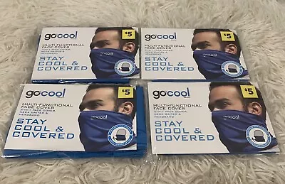 Go Cool Face Mask Multi Functional Face Neck Gaiter Cover Headband Lot Of 4 • $10