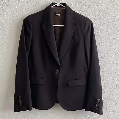 J Crew Womens Purple Wool Blazer Jacket Size P2 • $39.99