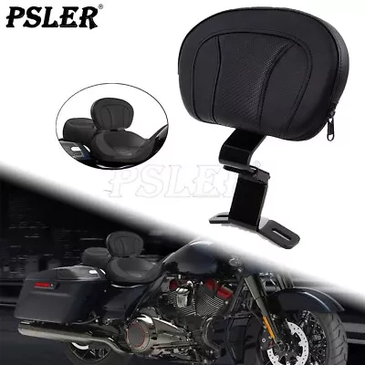Front Driver Rider Backrest Pad For Harley Touring CVO Road Glide FLHT 2009-2023 • $34.99