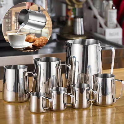 Stainless Steel Coffee Pitcher Espresso • $5.63