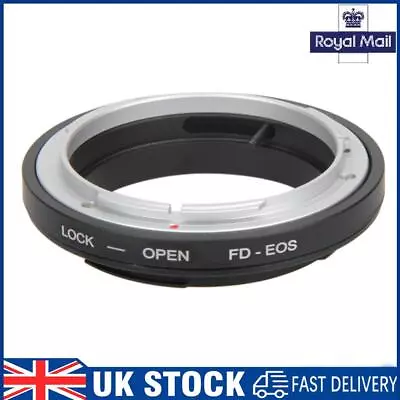 FD-EOS Ring Adapter Lens Adapter FD Lens To EF For Canon EOS Mount • £8.70