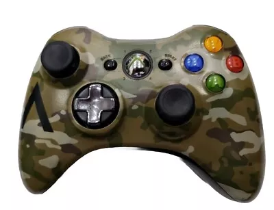 Official Microsoft Xbox 360 Wireless Camouflage Controller - Camo  • $29.95