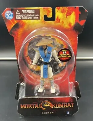 Jazwares Mortal Kombat 9 Raiden 3.75” Action Figure NIB • $24.99