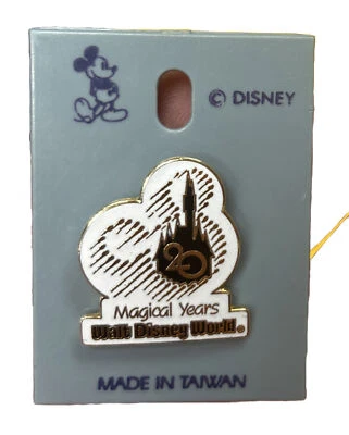 $10 • Buy Disney Collectible Lapel/Trading Pin 20 Magical Years Walt Disney World