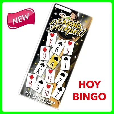 £5.25 • Buy 100 Tickets Hoy Bingo Game Play Your Cards Right Casino Jackpot Fun Bingo Flyers