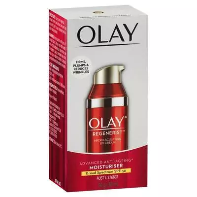 $27.95 • Buy Olay Regenerist Advanced Anti-Ageing Micro-Sculpting UV Day Face Cream SPF 30...