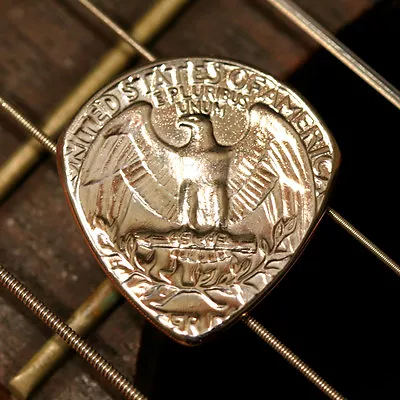 Coin Guitar Pick + Fender Telecaster Stratocaster Neck Parts Body Tele Strat ART • $20