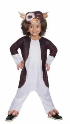 $9.98 • Buy Gremlins Gizmo Toddler Halloween Costume Dress Up Cosplay 3T/4T 2 Piece Set